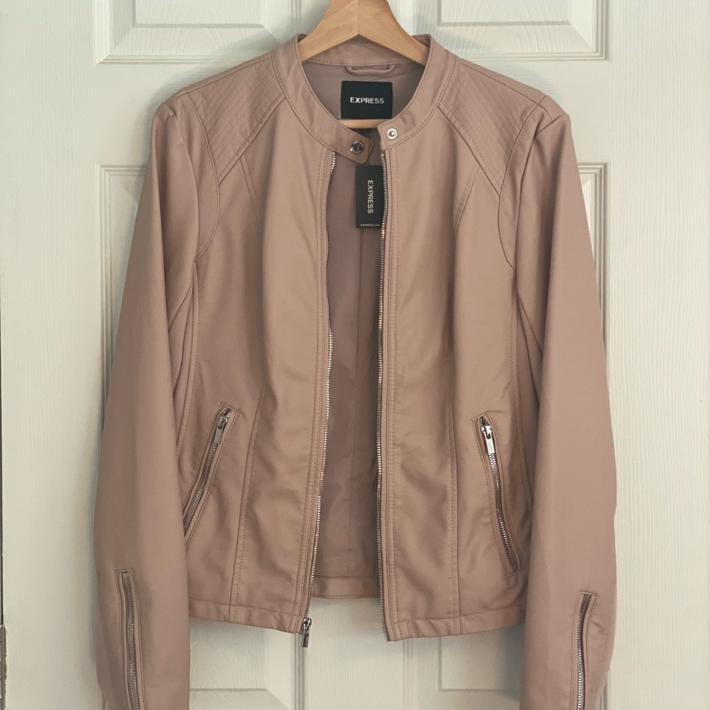 Pink express jacket. New w tags!